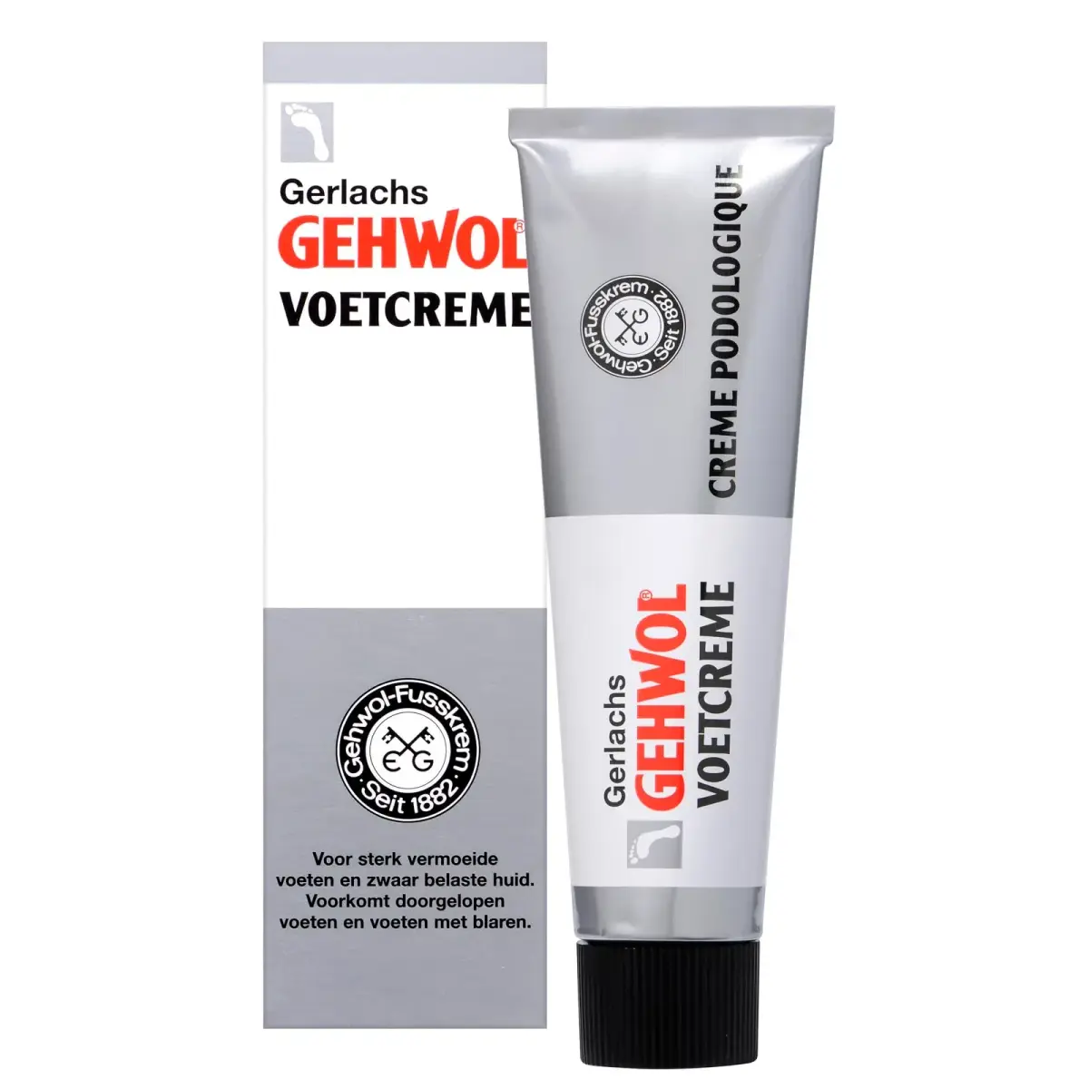GEHWOL Foot Cream 73.7 ml (2.6 oz) | Prevents Aching Feet, Blisters & Chafing - main product image