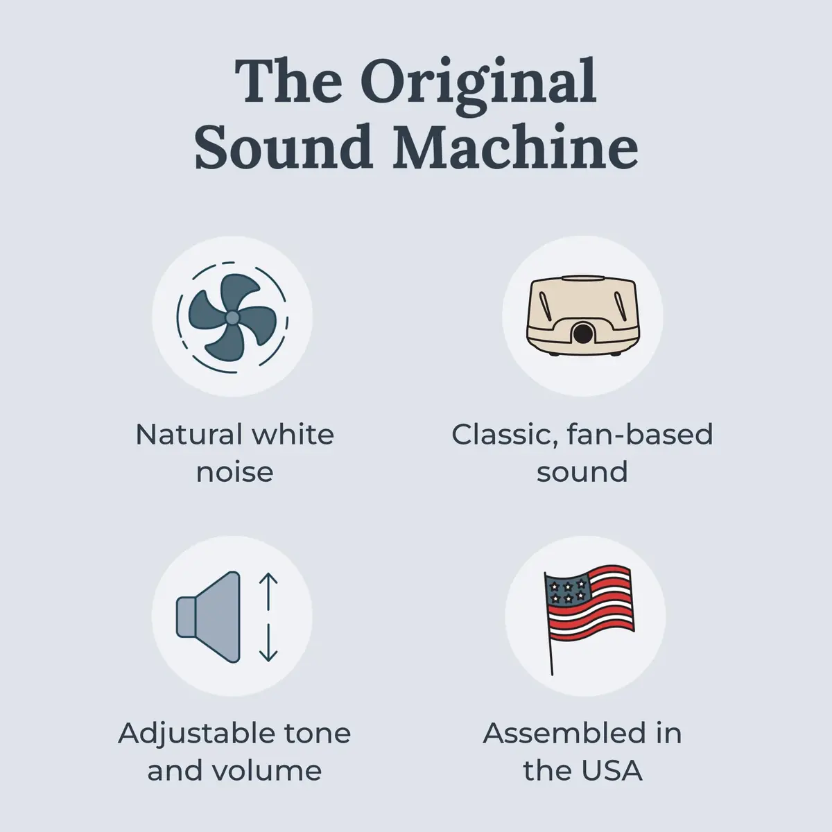 Yogasleep Dohm Classic Tan | Natural Fan-Based White Noise for Sleep & Focus - view 2