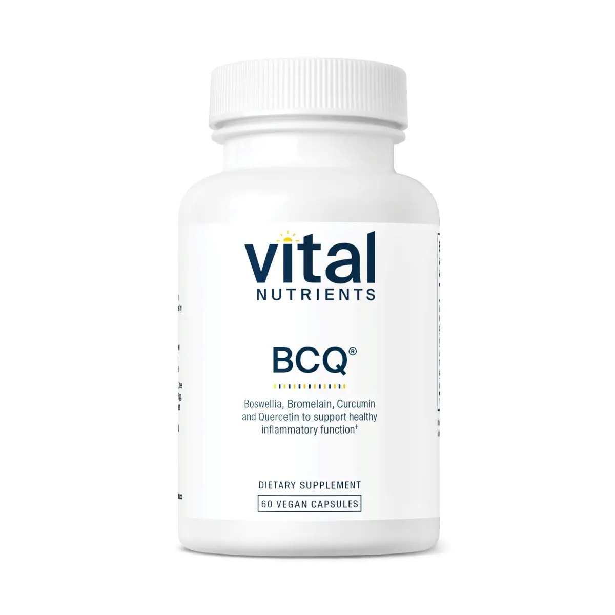 Vital Nutrients BCQ Vegan Capsules 60 | Supports Joint & Inflammation - main product image