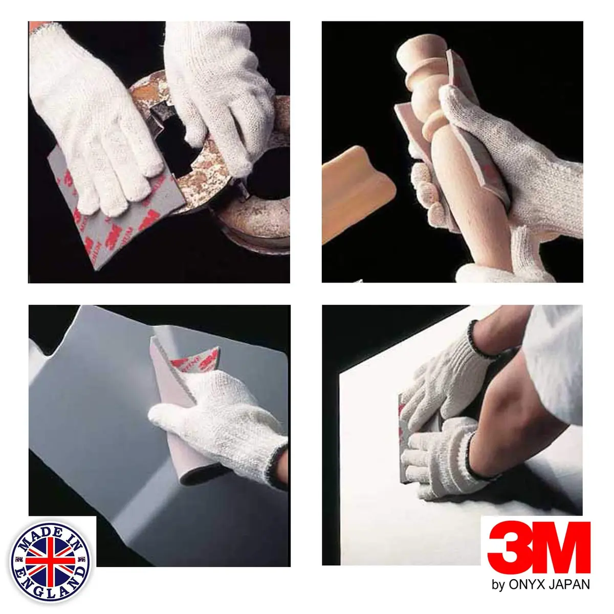 3M Softback Sanding Sponge, 02604, 4 1/2 in x 5 1/2 in, Fine Grit | Flexible, Precise Hand Sanding Tool - view 4