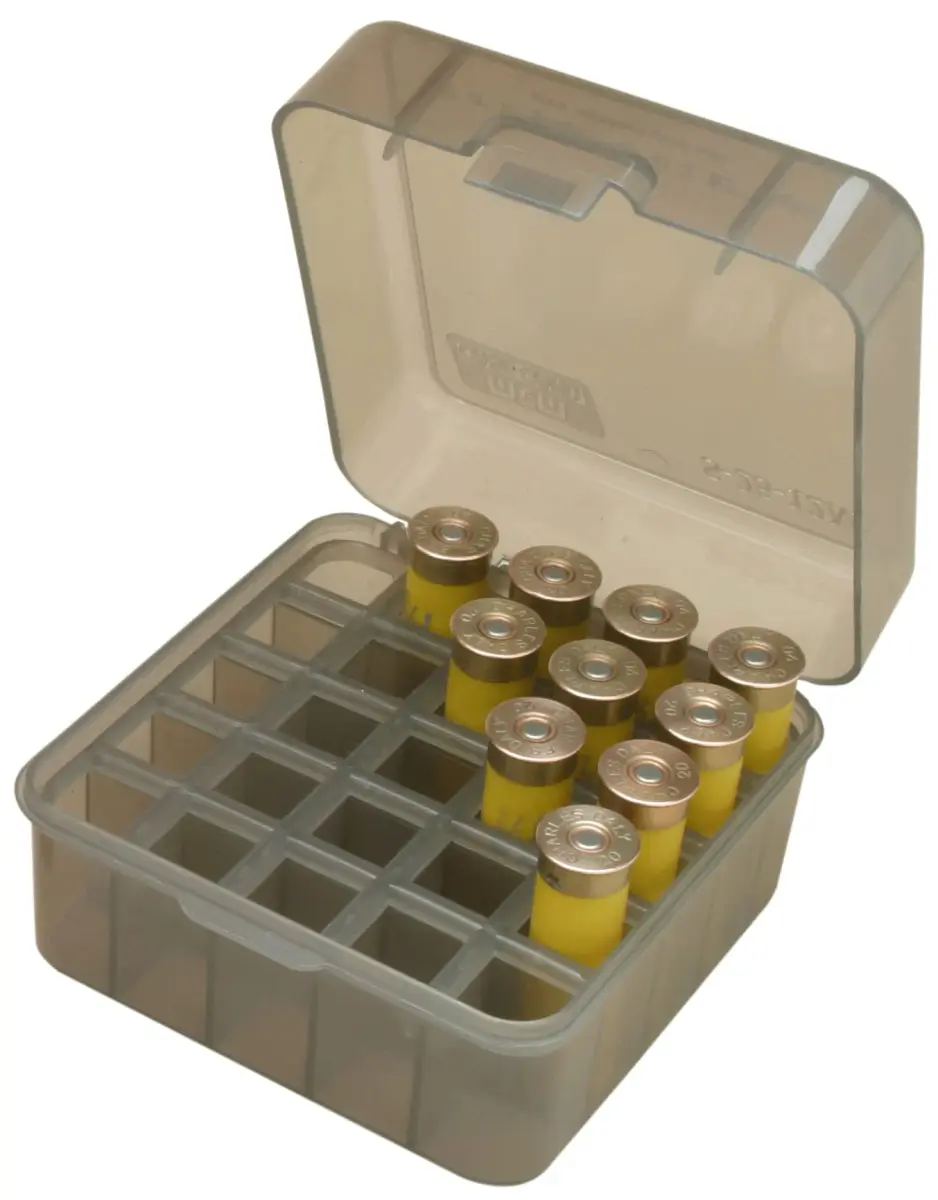 MTM Case-Gard S25D-41 Shotshell Box 25 Round 7.4cm x 12.6cm x 13.5cm | Organizes Choke Tubes & 3" Shells - view 2