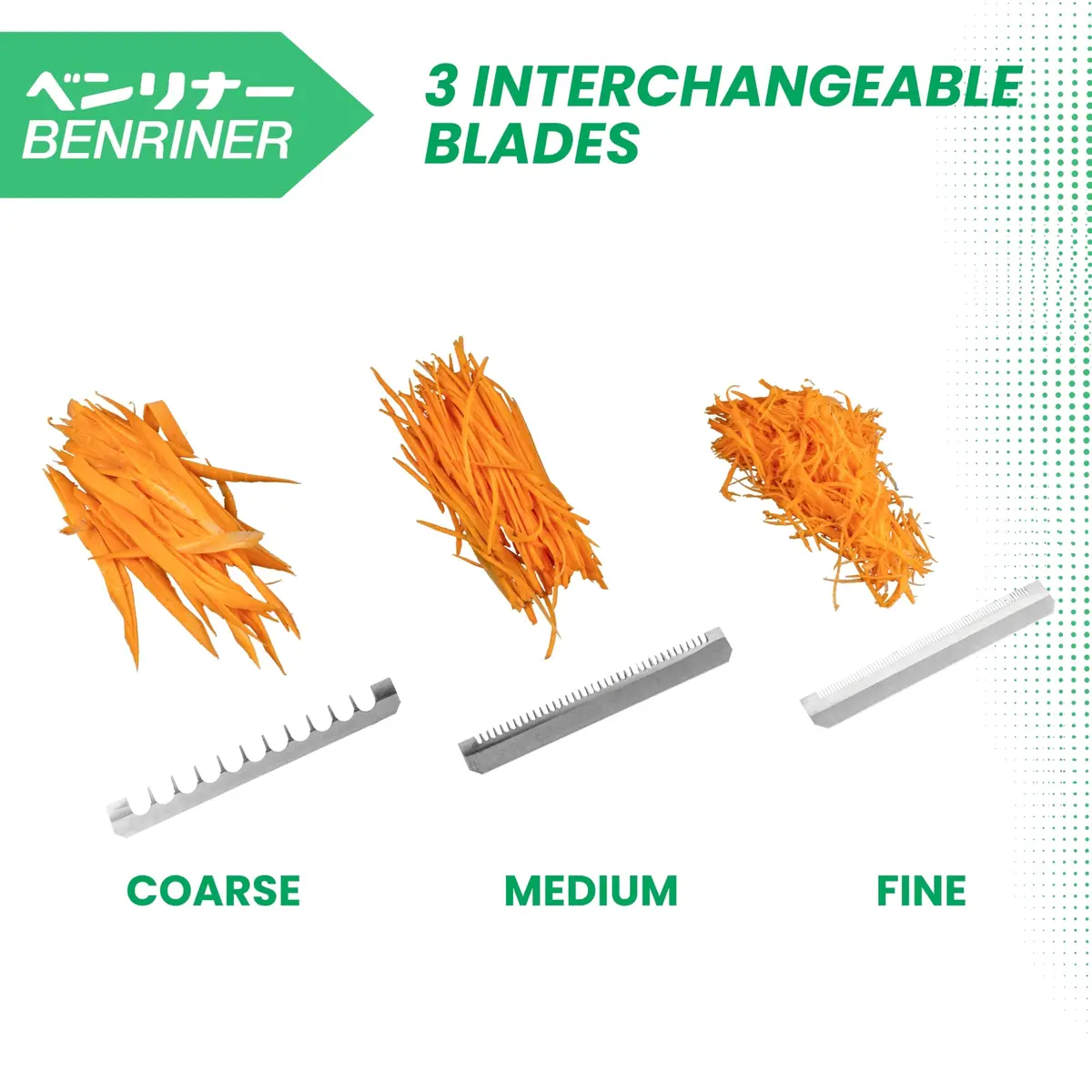 Benriner Japanese Mandolin Vegetable Slicer | Ultra-Sharp Steel Blades, Adjustable Thickness, 31.5cm - view 7