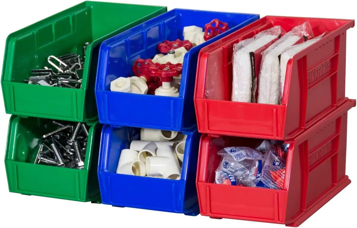 Akro-Mils 30230 AkroBins Plastic Storage Bins 11"x5"x5" | Heavy-Duty Stackable Organizer (70-120c) - view 8