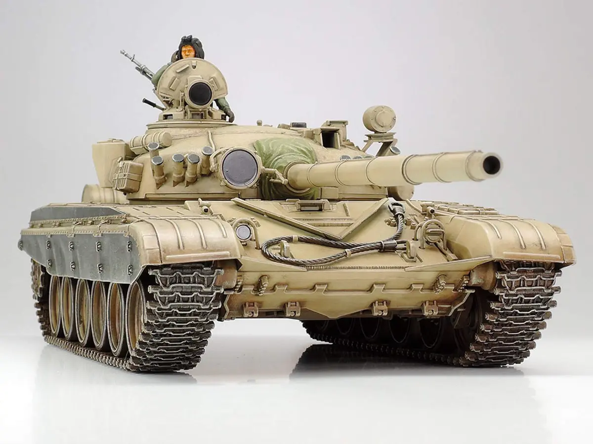 TAMIYA ART_CRAFT_KIT Small | 1/35 Scale Russian Tank, Brown, Highly Detailed (70-120 chars) - view 7