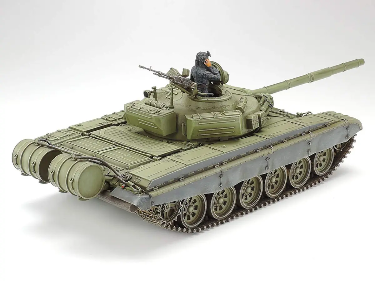 TAMIYA ART_CRAFT_KIT Small | 1/35 Scale Russian Tank, Brown, Highly Detailed (70-120 chars) - view 3