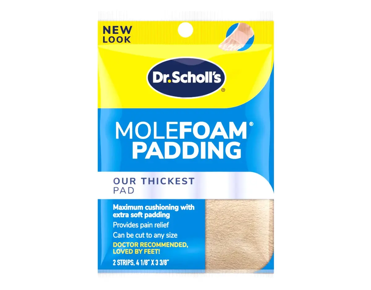 Dr. Scholl's Molefoam CS6 | Soft Latex Foam Padding for Blisters & Calluses - main product image