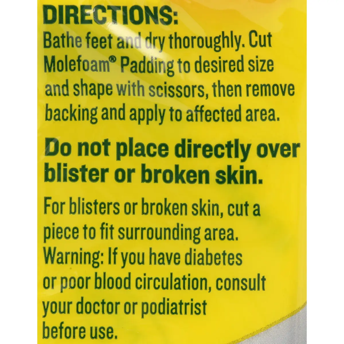 Dr. Scholl's Molefoam CS6 | Soft Latex Foam Padding for Blisters & Calluses - view 3
