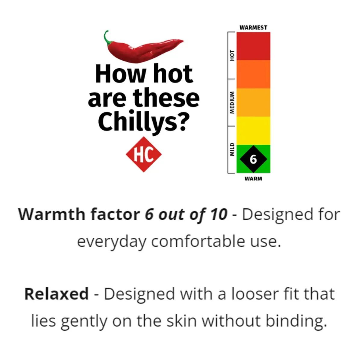 Hot Chillys Women's Pepper Skins Base Layer Bottoms | Midweight Relaxed Fit Thermal Pants in Black (Medium) - view 5