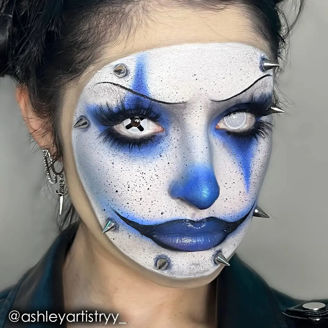 Mehron Makeup Fantasy FX Blue Water-Based Face & Body Paint 29.57ml (1 Fl Oz) | Professional Grade for Cosplay & Halloween - view 3