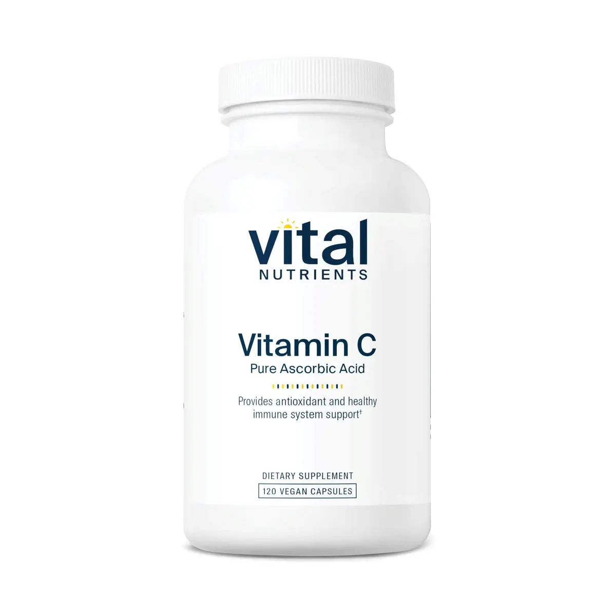 Vital Nutrients Vitamin C 1000mg | Pure Ascorbic Acid for Immune & Collagen Support - main product image