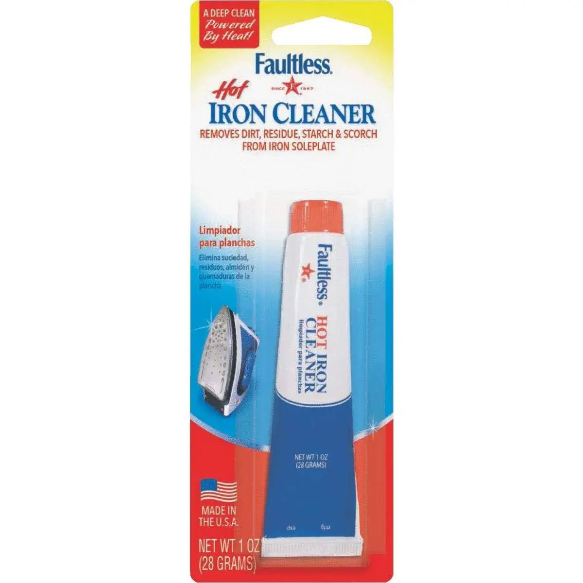Faultless Hot Iron Cleaner 28 g (1 oz) | Removes Residues & Melted Fabrics - view 3