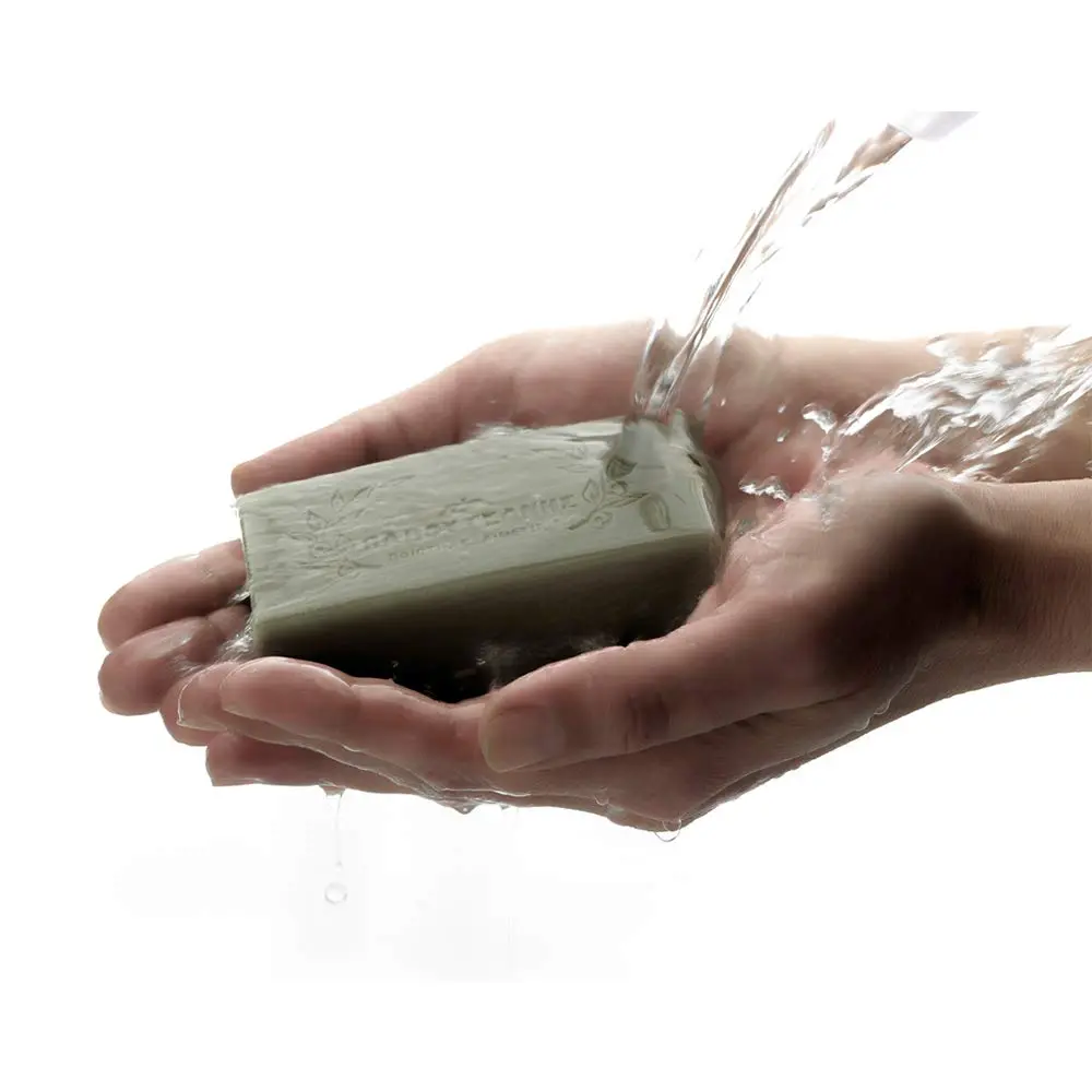 Papoutsanis Natural Greek Olive Oil Soap 125g (4.41 oz) | Pure Olive Oil Cleanser for Face & Body - view 2
