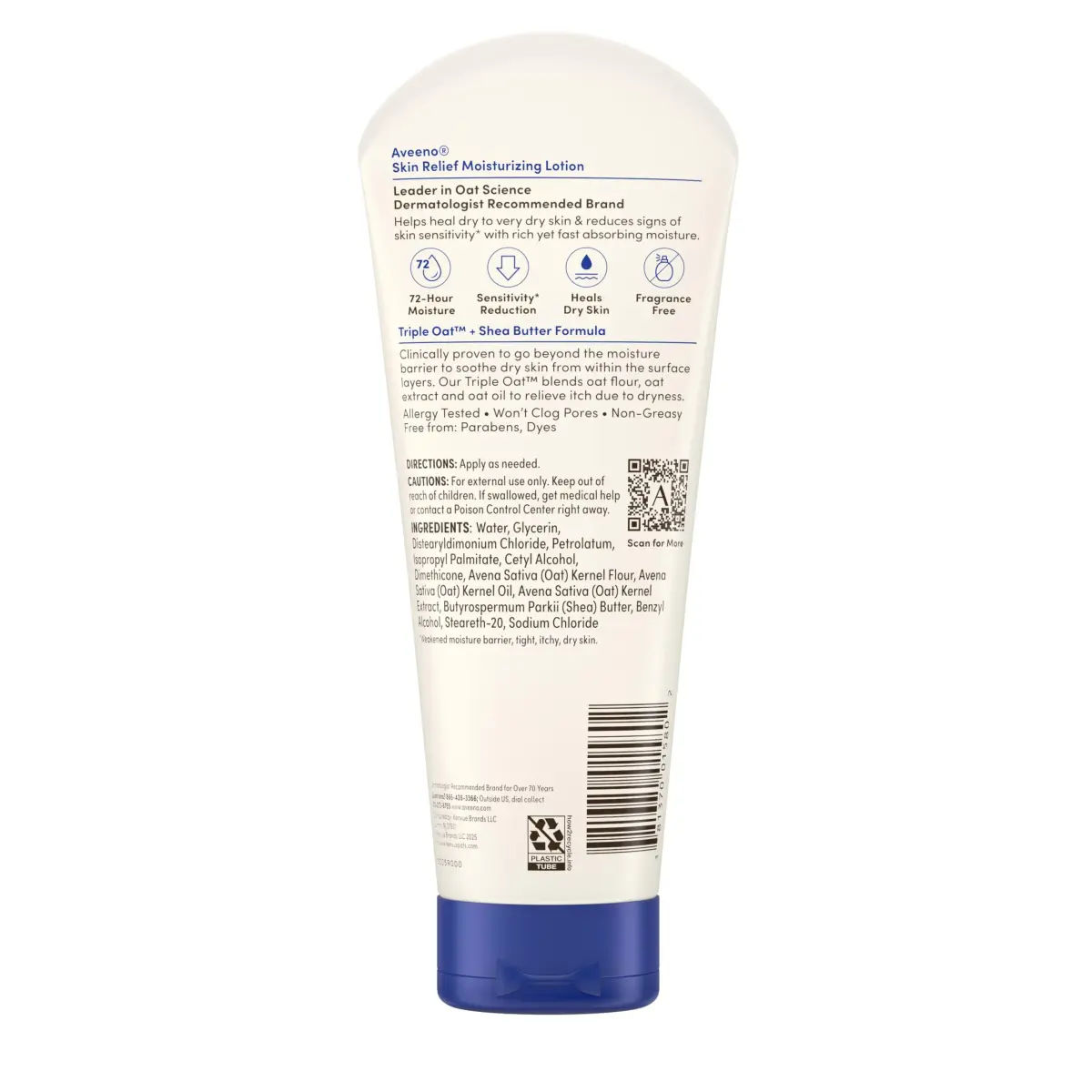 Aveeno Skin Relief Moisturizing Lotion 237ml (8 Fl Oz) | Heals Very Dry, Sensitive Skin - view 7
