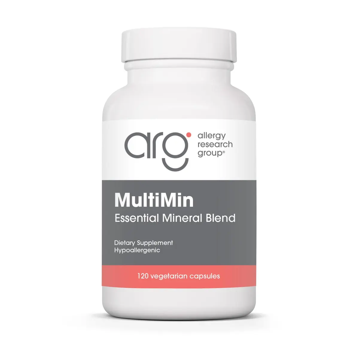 Allergy Research Group ARG MultiMin Multi Mineral Supplement, 120 Capsules | Supports Mineral Balance & Wellness - main product image