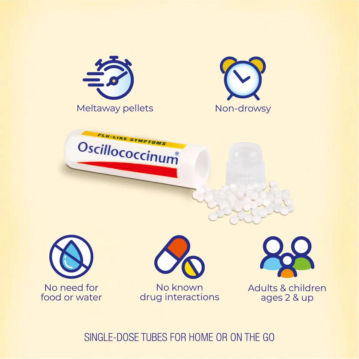 Boiron Oscillococcinum 12 Doses | Homeopathic Flu Relief for Body Aches, Headache, Fever, Chills, Fatigue - view 3