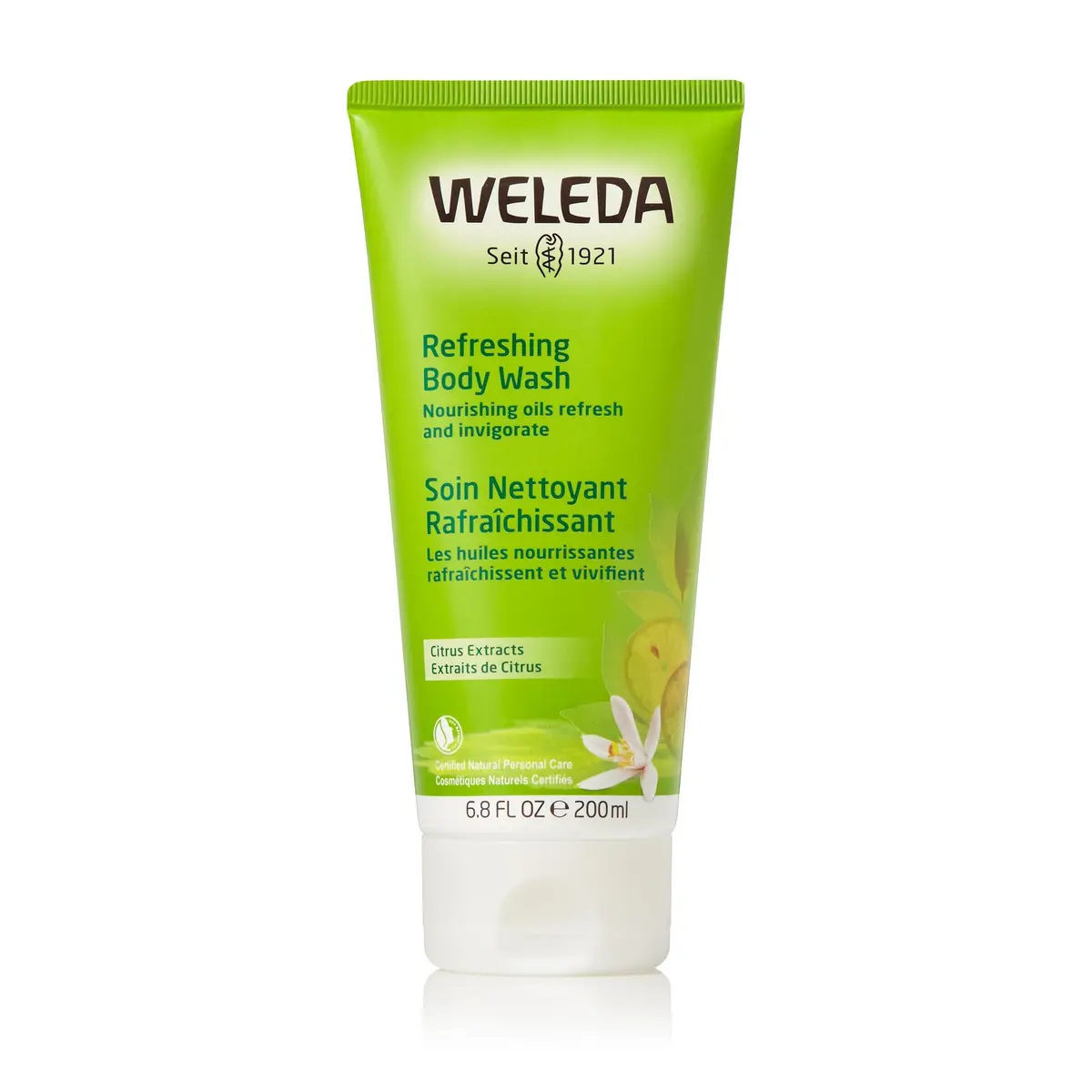 Weleda Citrus Body Wash 6.8 Fl Oz | Refreshing Plant-Based Cleanser for Skin - main product image