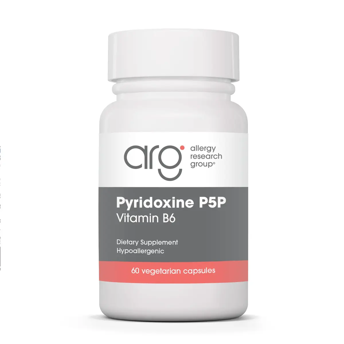 Allergy Research Group Pyridoxine P5P Active Vitamin B6 Formula, 60 Capsules | Supports amino acid & lipid metabolism - main product image