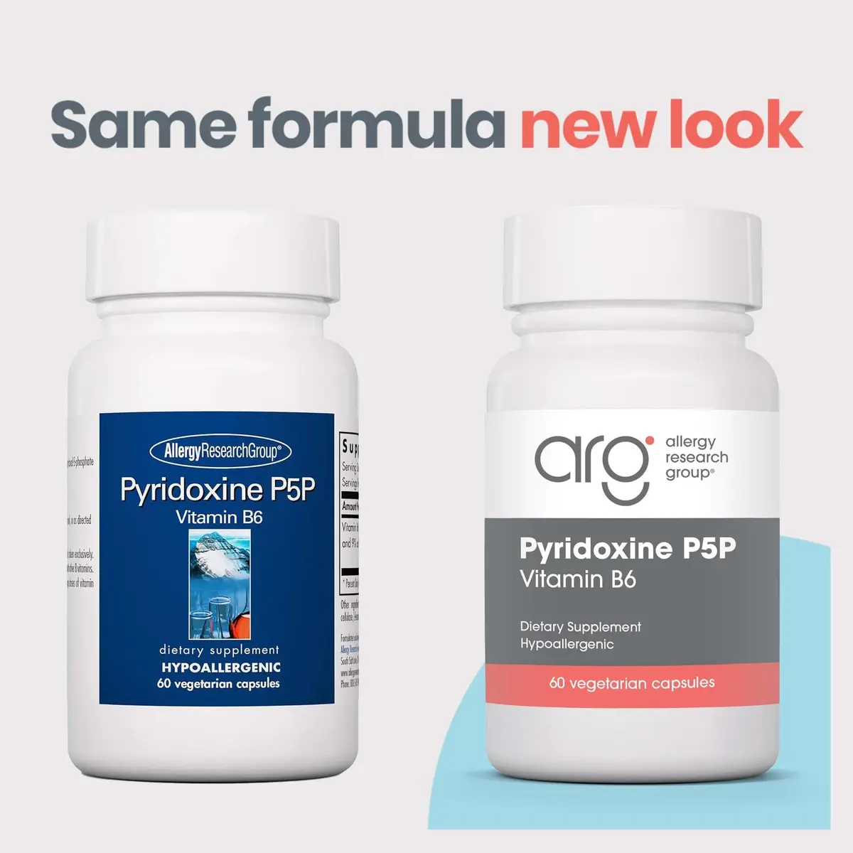 Allergy Research Group Pyridoxine P5P Active Vitamin B6 Formula, 60 Capsules | Supports amino acid & lipid metabolism - view 5