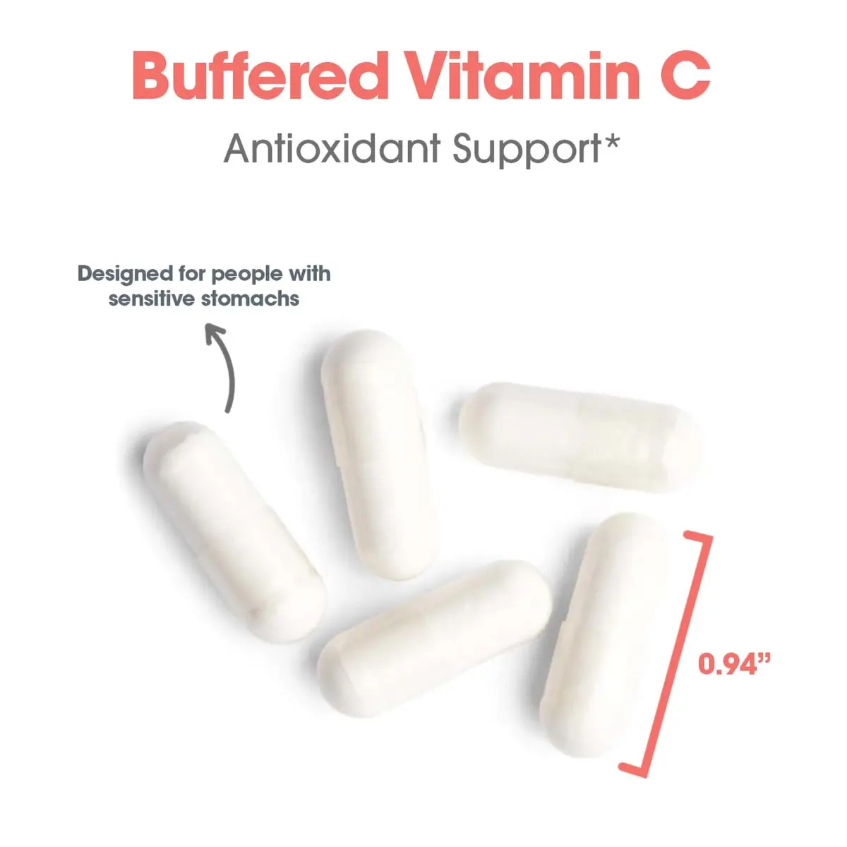 Allergy Research Group Buffered Vitamin C 1000 mg | Immune Support & Antioxidant (70-120 chars) - view 5