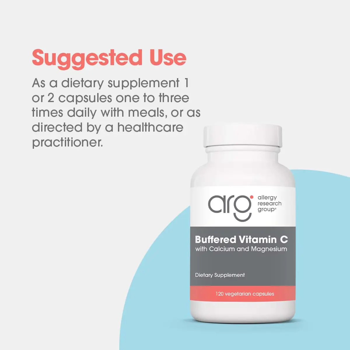 Allergy Research Group Buffered Vitamin C 1000 mg | Immune Support & Antioxidant (70-120 chars) - view 4