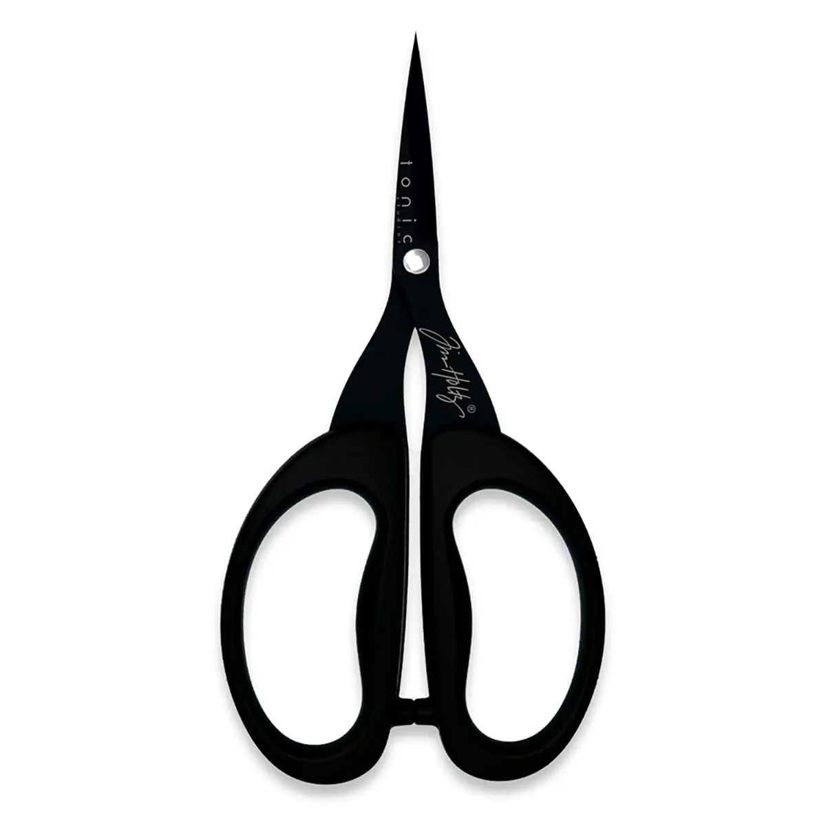Tonic Studios Tim Holtz 5 Inch Mini Snips Scissors 12.7 cm (5 Inch) | Micro Serrated Titanium Blade for Precision Crafting - view 2
