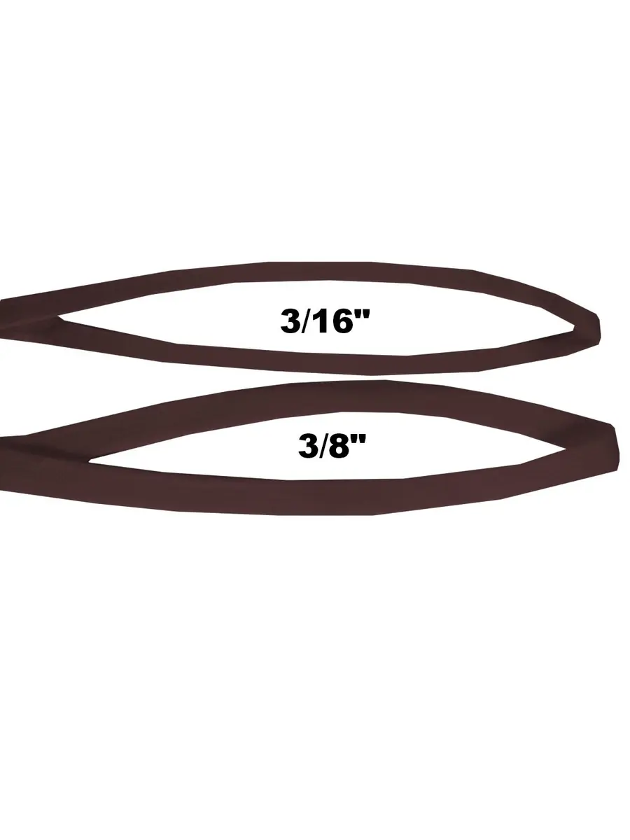 Resco Cordo-Hyde Dog Show Lead for Conformation, Thin (3/16"), Mahogany | Professional Show Ring Lead - view 4