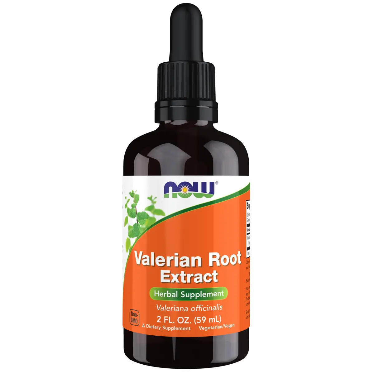 NOW Valerian Root Extract Liquid 2 oz | Supports Sleep & Relaxation - main product image