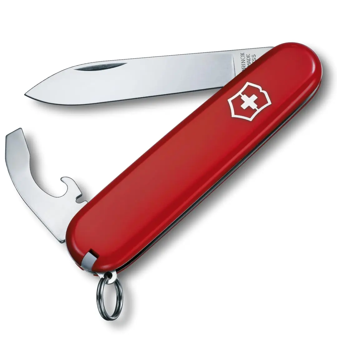 Victorinox Bantam Swiss Army Knife, 8-Function Pocket Knife, Red | 9.1 cm (3.6 in) Folded Length - main product image