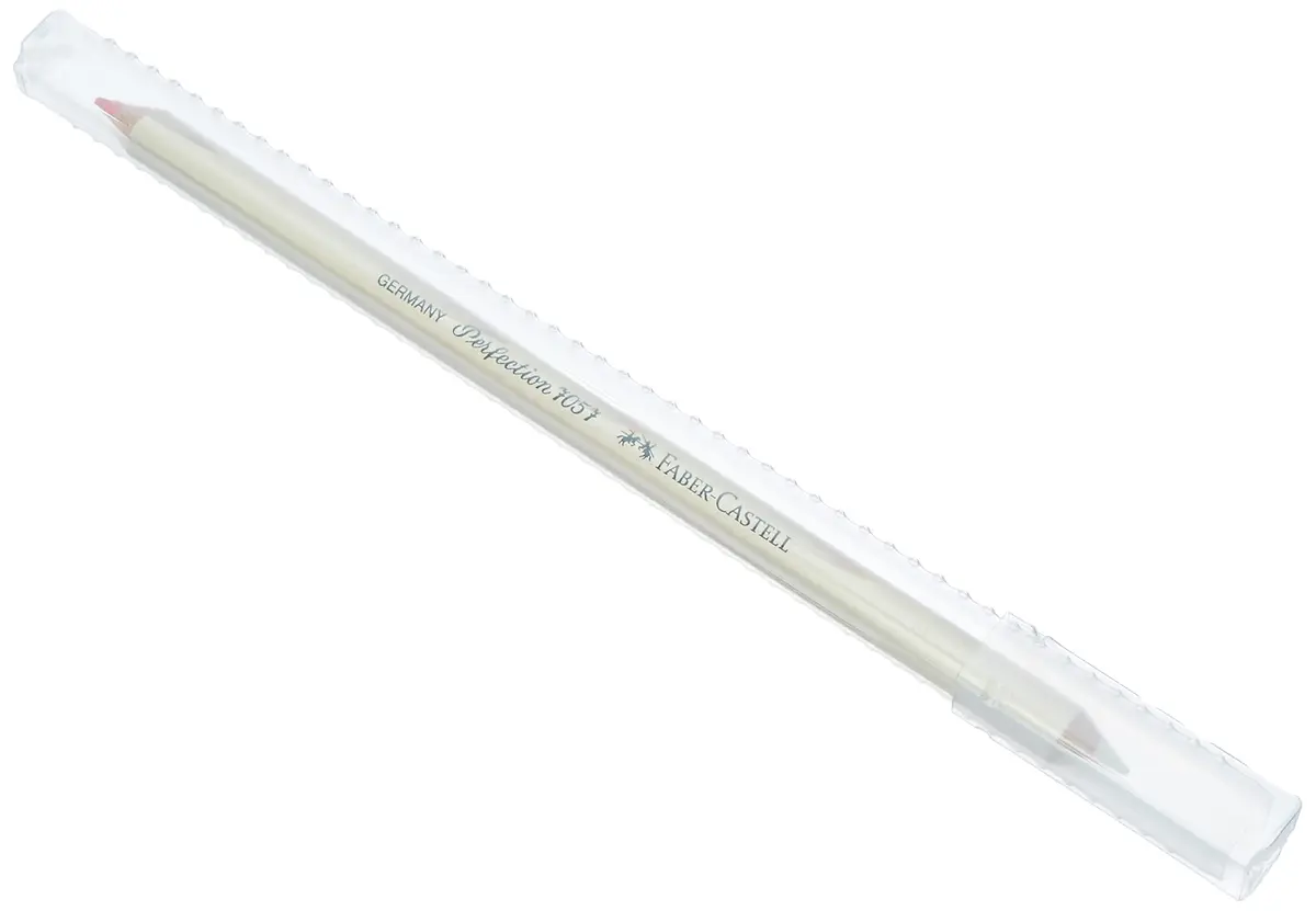 Faber-Castell Miscellaneous Perfection 7057 Eraser Pencil | Dual End PVC-Free Eraser for Artists & Students - view 2