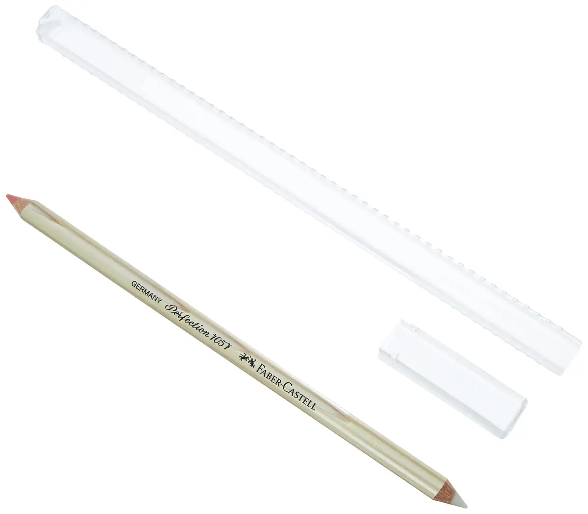 Faber-Castell Miscellaneous Perfection 7057 Eraser Pencil | Dual End PVC-Free Eraser for Artists & Students - view 3