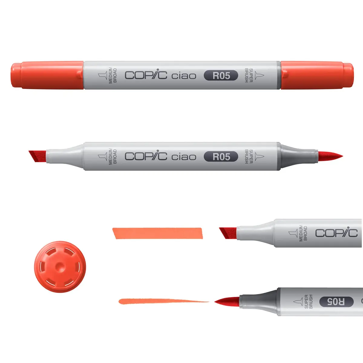 Copic Ciao Alcohol Markers 36 Colors Dual Brush Tip Set for Art & Illustration - view 6