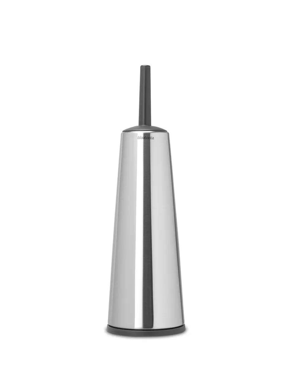 Brabantia Toilet Brush & Holder - Matt Steel, Medium | Corrosion-Resistant & Easy to Clean - main product image