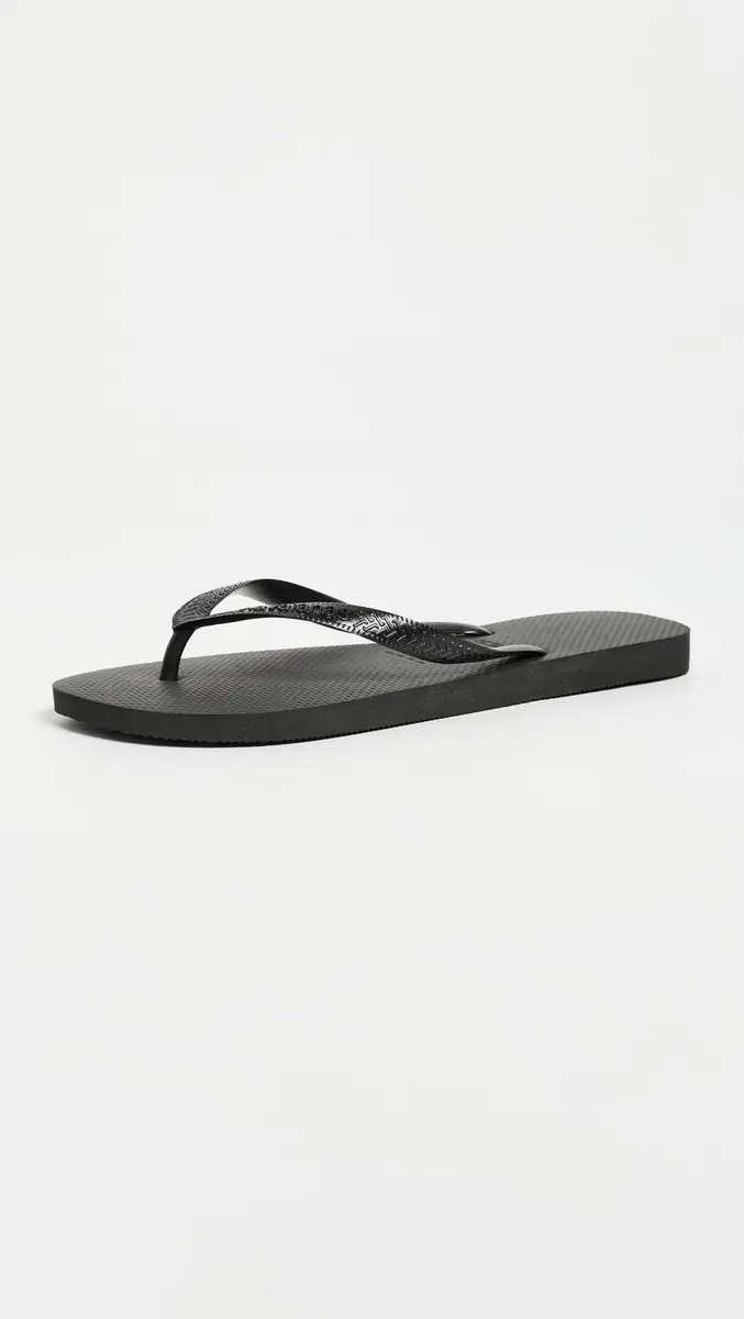 Havaianas Men's Top Flip Flop Sandal Black 27 cm (10.6 in) | Durable & Versatile Beach to City Wear - view 2