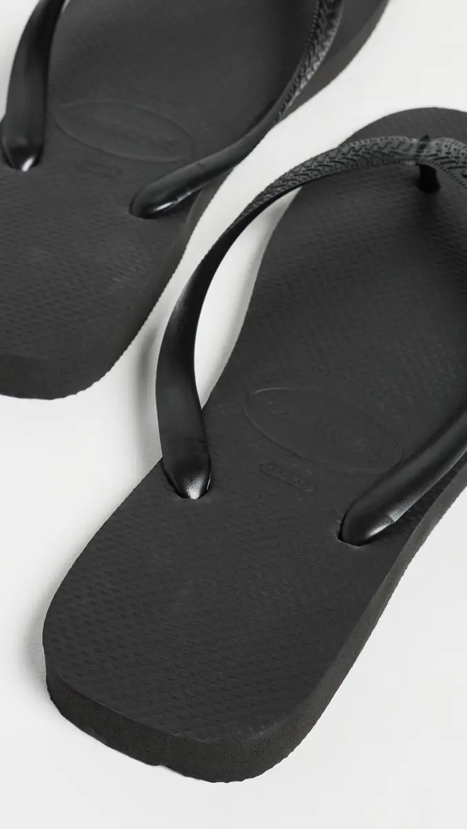Havaianas Men's Top Flip Flop Sandal Black 27 cm (10.6 in) | Durable & Versatile Beach to City Wear - view 3