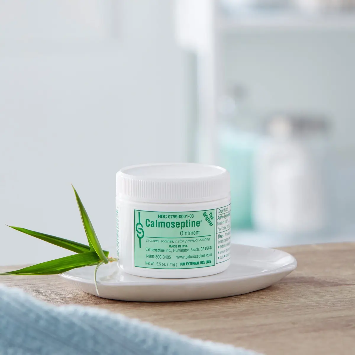 Calmoseptine Ointment 2.5 oz Jar | Skin Protectant for Diaper Rash & Wounds - view 6