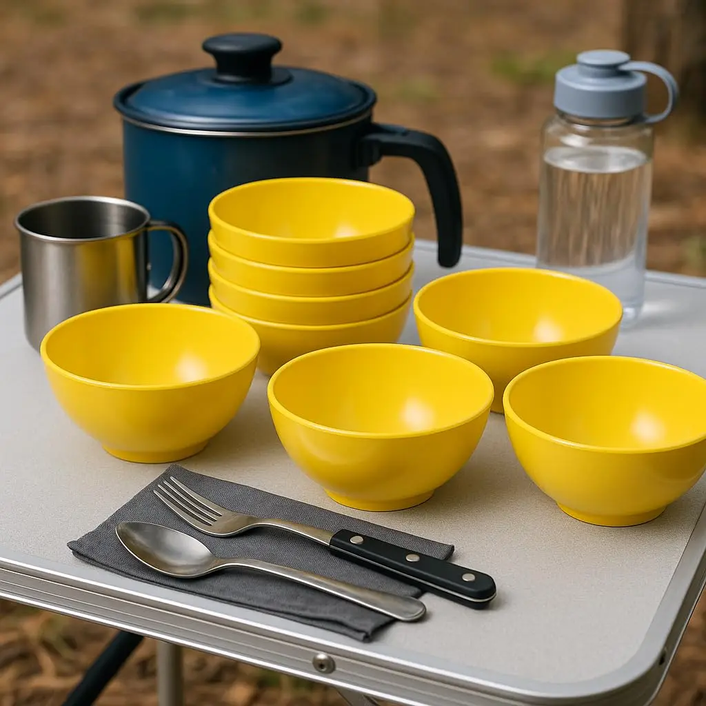 Reston Lloyd 16 oz Melamine Cereal Bowls Set of 6 | BPA Free, Break-Resistant, Dishwasher Safe - view 7