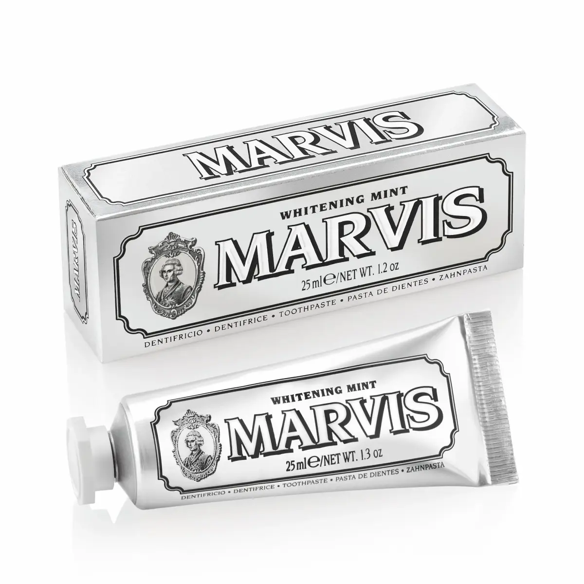 Marvis Whitening Mint Toothpaste 38g (1.3 oz) | Whitens Teeth & Prevents Decay - main product image