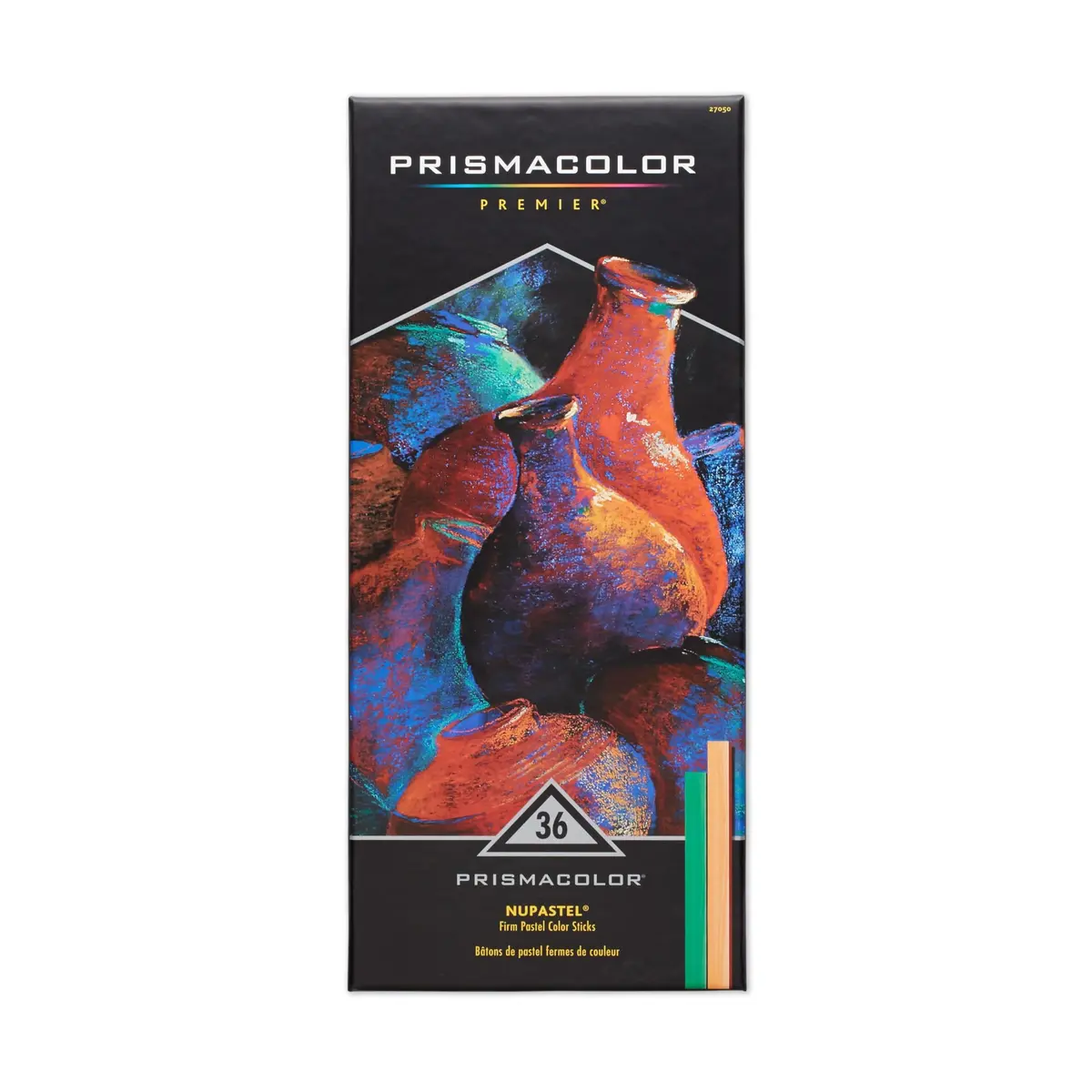 Prismacolor Premier NuPastel Firm Pastel Sticks 36 Count | Artist-Grade Blendable Color Sticks - main product image