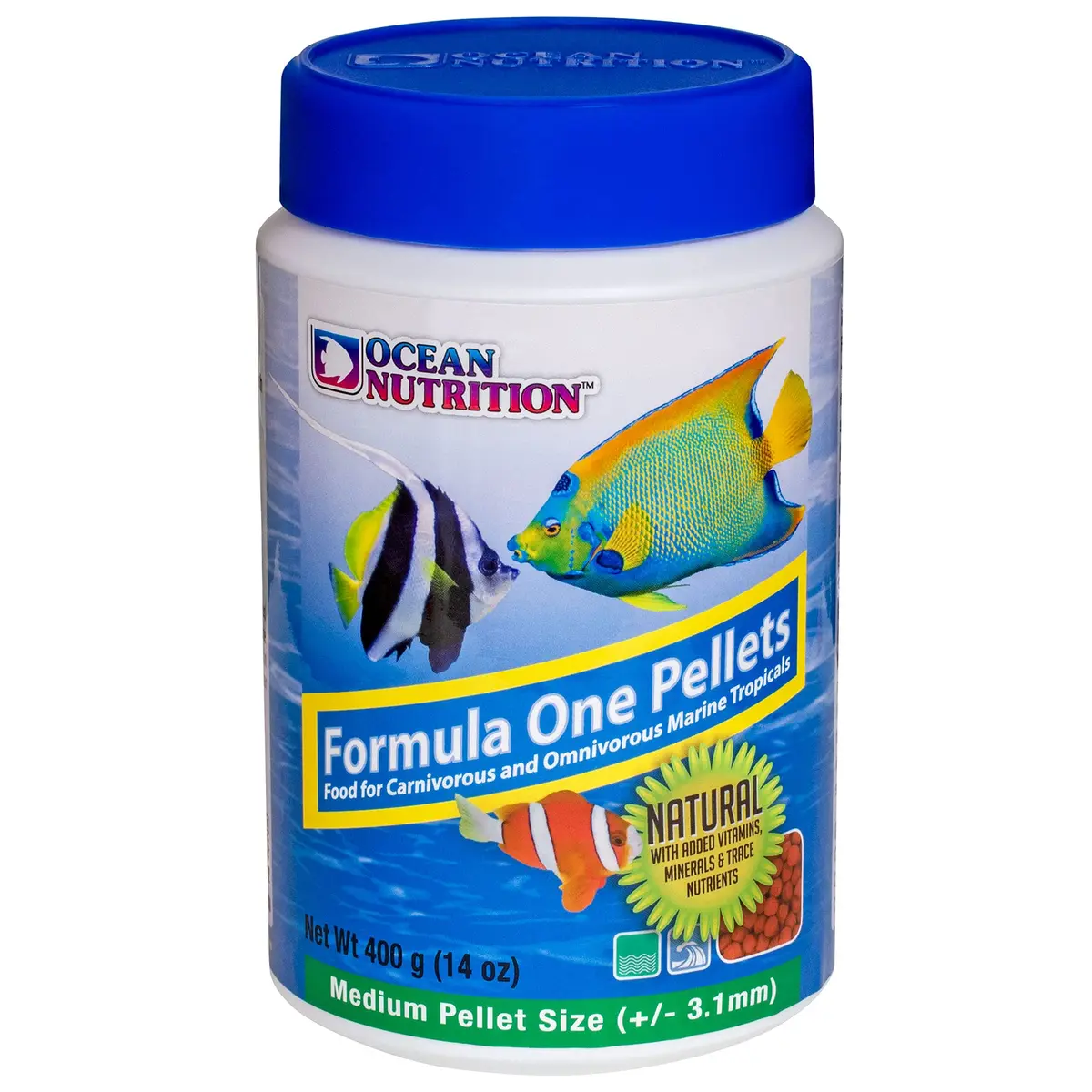 Ocean Nutrition Fish Food - Tropical Fish Food, Soft Moist Sinking Pellets, High Protein(41%) Guppy Fish Food, Fish Food Flakes Alternative, 14 oz (400 g), Medium Pellet - view 4