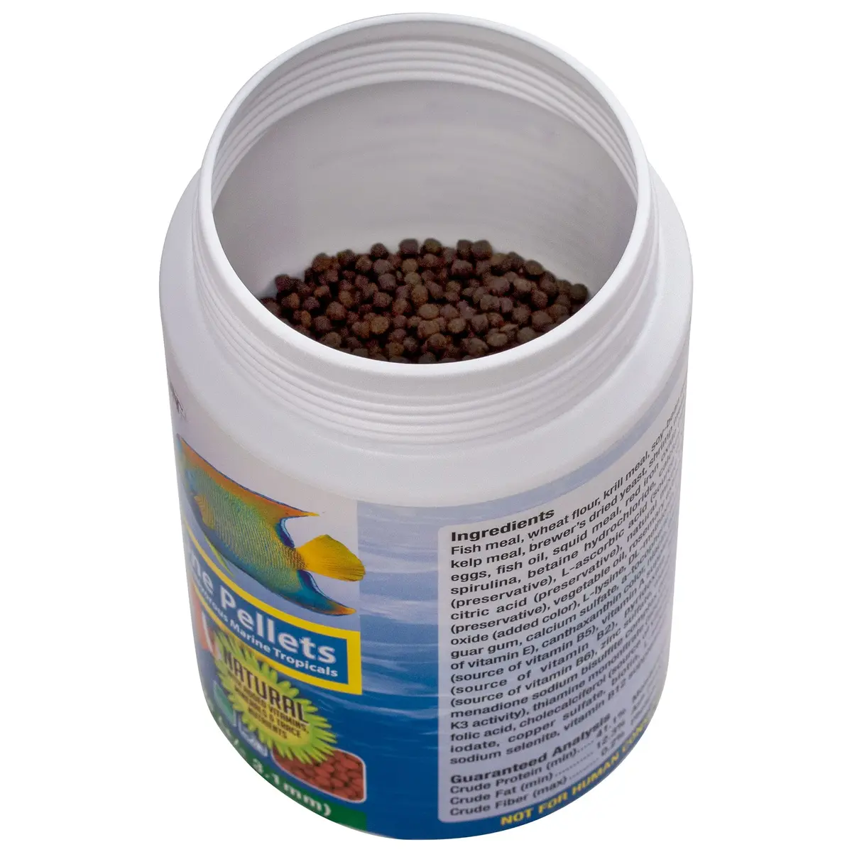Ocean Nutrition Fish Food - Tropical Fish Food, Soft Moist Sinking Pellets, High Protein(41%) Guppy Fish Food, Fish Food Flakes Alternative, 14 oz (400 g), Medium Pellet - view 7