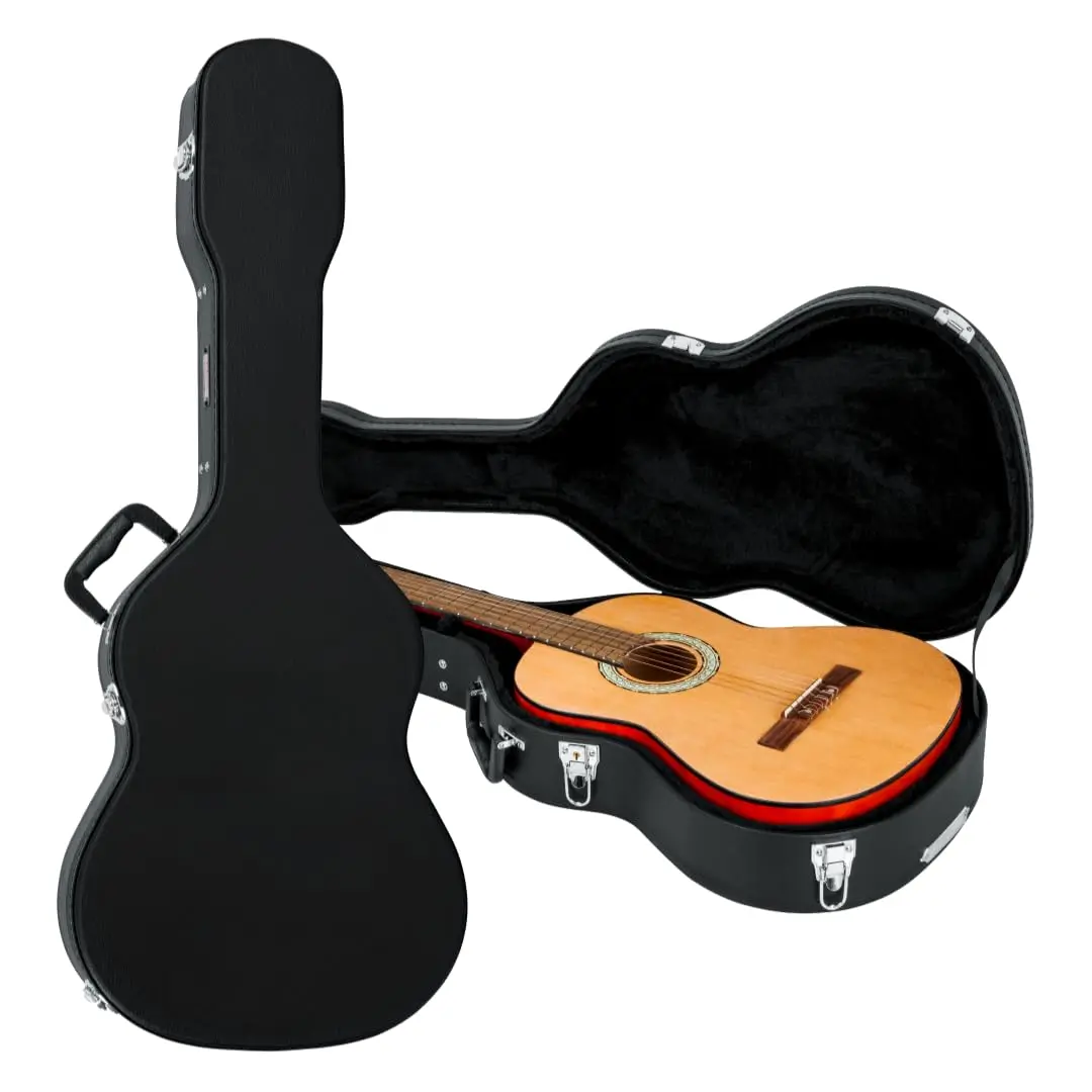 Gator Classical Guitar Hard-Shell Case 40.4” | Impact-Resistant, Black, 31oz - main product image