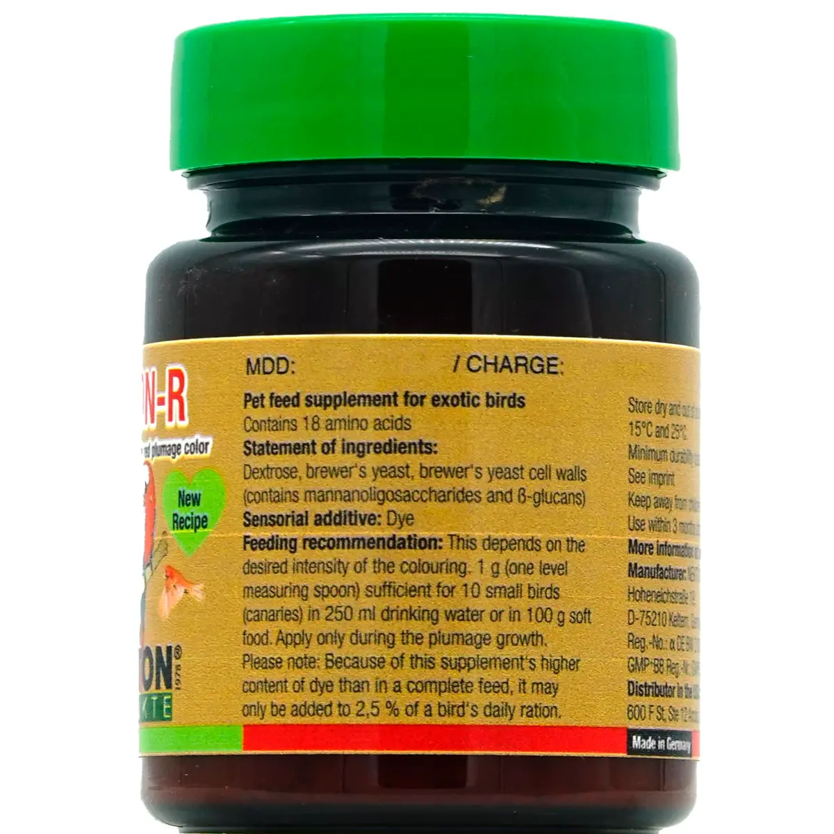 Nekton-R Enhances Red Color in Birds 35g | Supports Vibrant Feathers in Indian Climates - view 2
