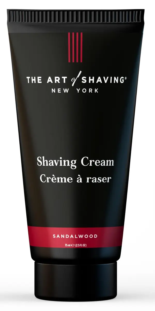 The Art of Shaving Sandalwood Shaving Cream for Men | 74ml (2.5 Fl Oz) | Protects Against Irritation and Razor Burn - main product image