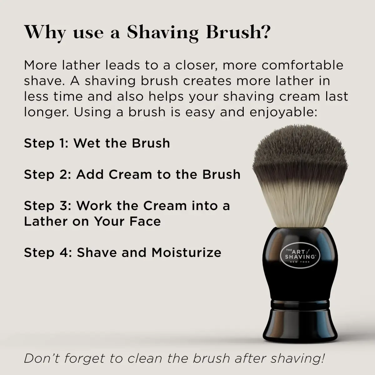 The Art of Shaving Sandalwood Shaving Cream for Men | 74ml (2.5 Fl Oz) | Protects Against Irritation and Razor Burn - view 4
