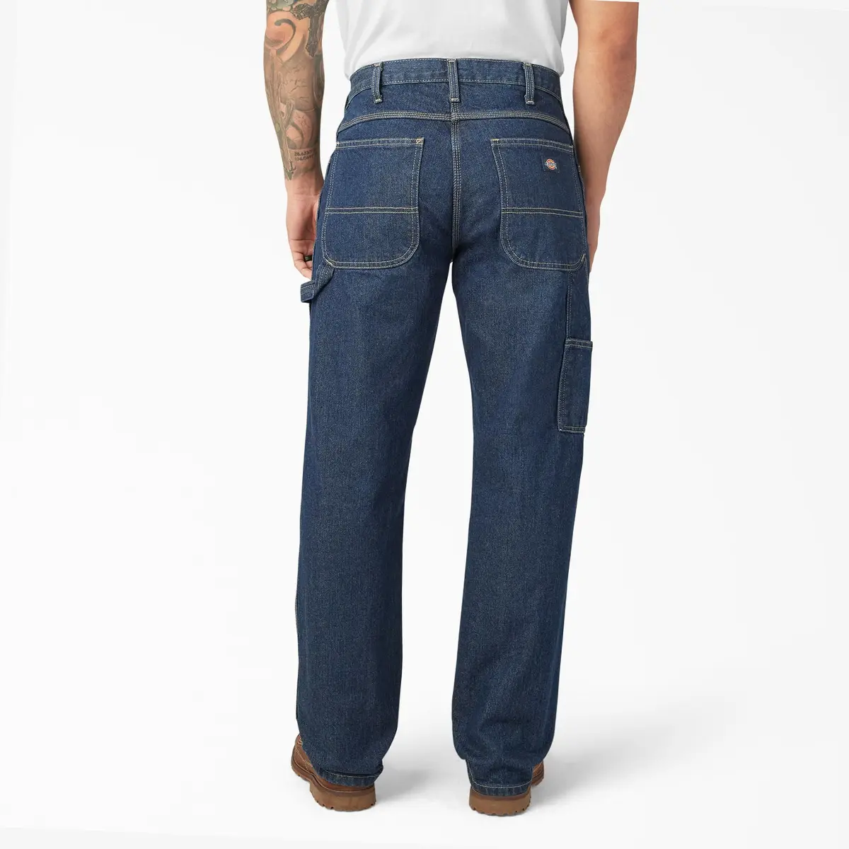 Dickies Relaxed Fit Carpenter Jeans 38W x 30L | Heavyweight Denim for Work & Casual - view 2