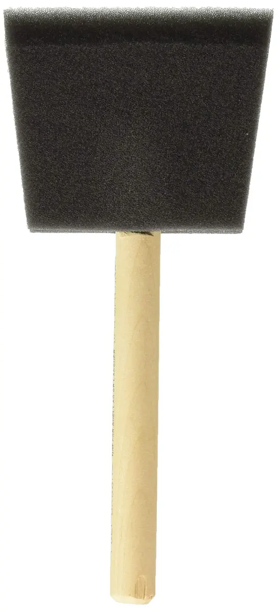 Jen Manufacturing 3" Wide Foam Paint Brush Set (36 Brushes) | USA-Sourced Applicators for Enamel, Latex, Stain - main product image