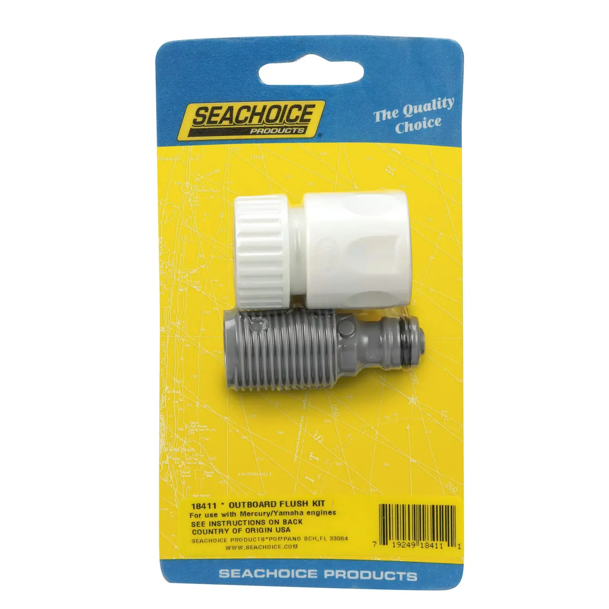Seachoice Outboard Flush Kit for Mercury, Mariner, Yamaha & Suzuki | Easy Salt Water Flushing - view 2