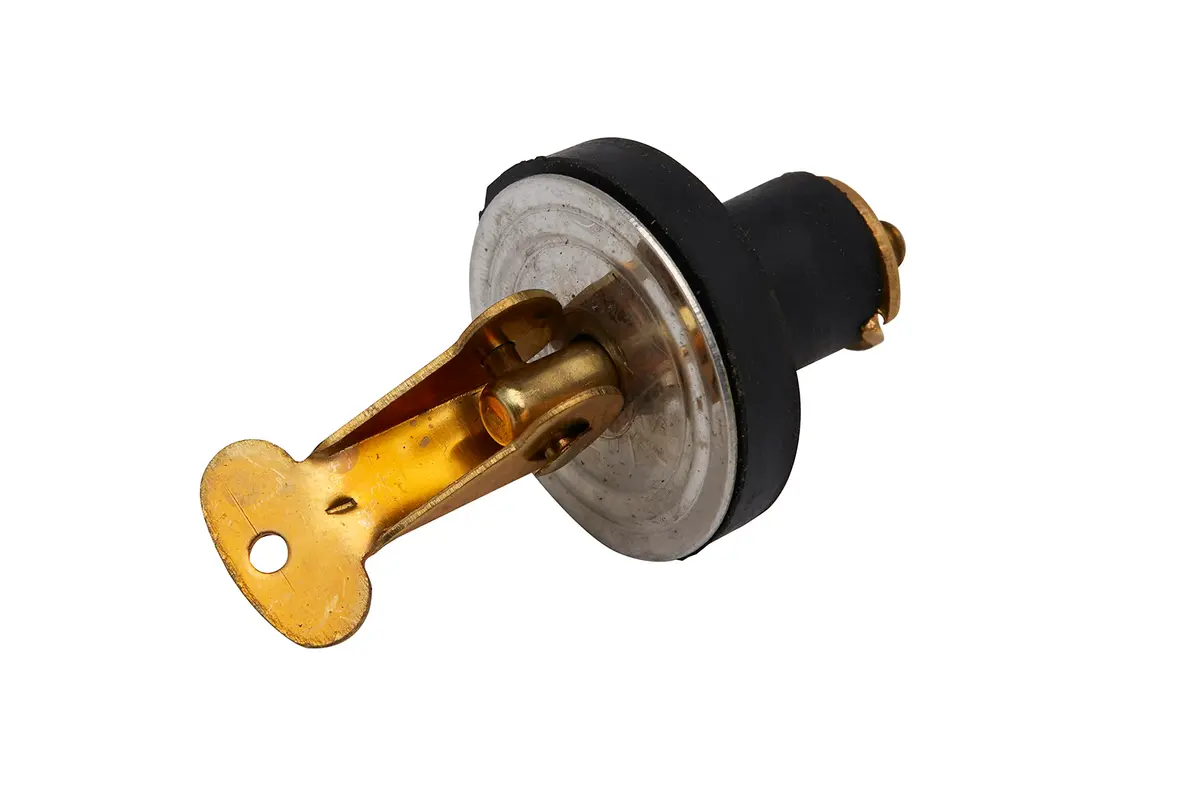 SEACHOICE Brass Baitwell Plug 1/2 in. (12.7 mm) | 2-Count Pack for Livewells - view 2