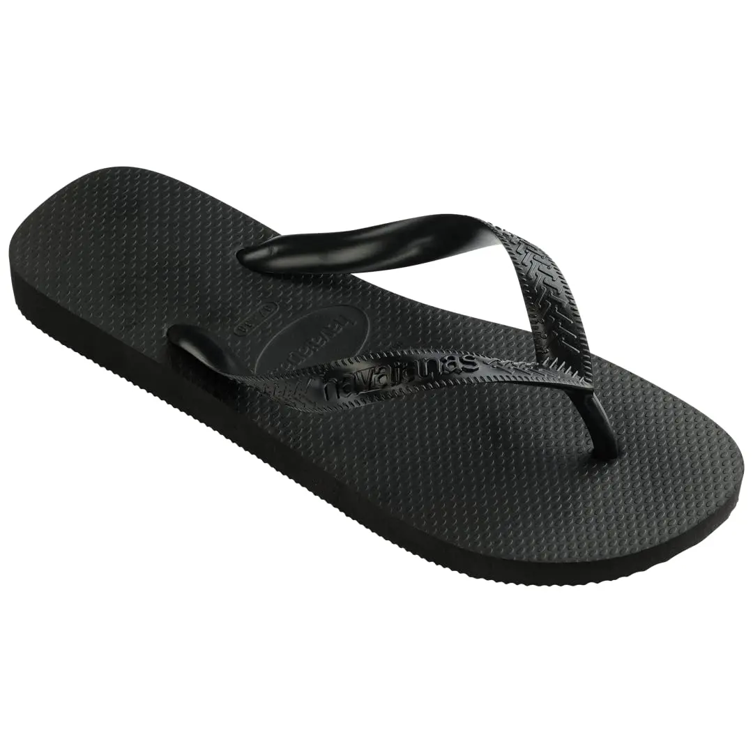 Havaianas Top Flip Flops for Women - Summer Style Sandals - Black, 7-8 | Vibrant, Durable, Brazilian Summer Footwear - view 4
