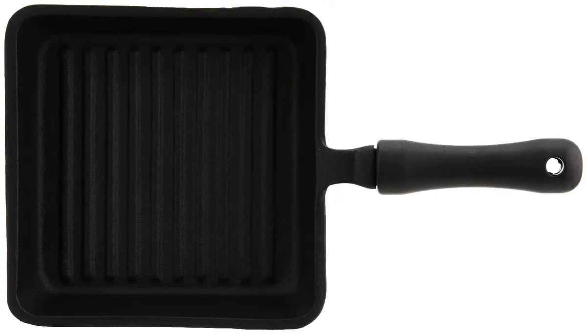 Norpro Mini Cast Iron Panini Pan with Press 5.9 IN | Perfect for Sandwiches & Grilled Foods - view 4